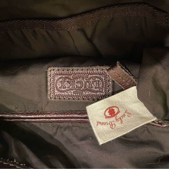 Lucky Brand Leather Tote - Picture 5 of 9